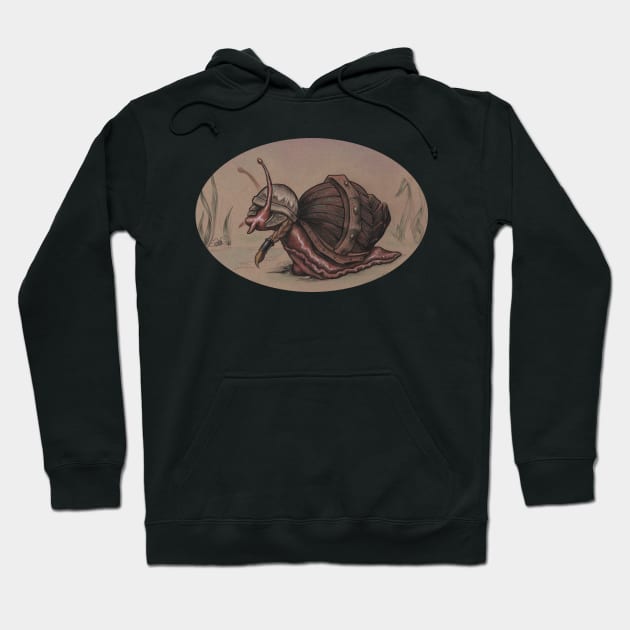 Explorer Snail Hoodie by justteejay